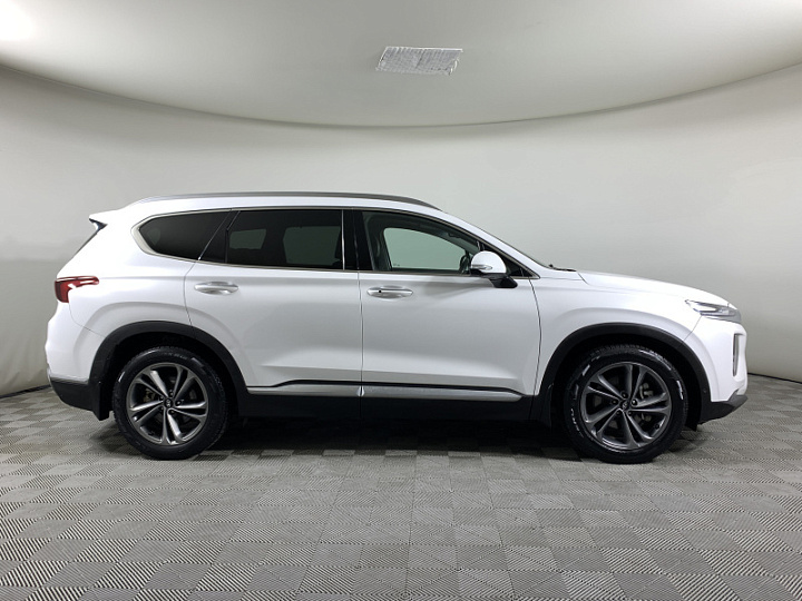 Hyundai Santa Fe 2.2, 2019 года, Автоматическая, БЕЛЫЙ