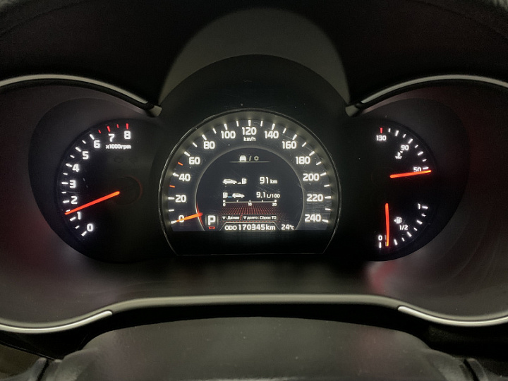 KIA Sorento 2.4, 2015 года, Автоматическая, Зеленый