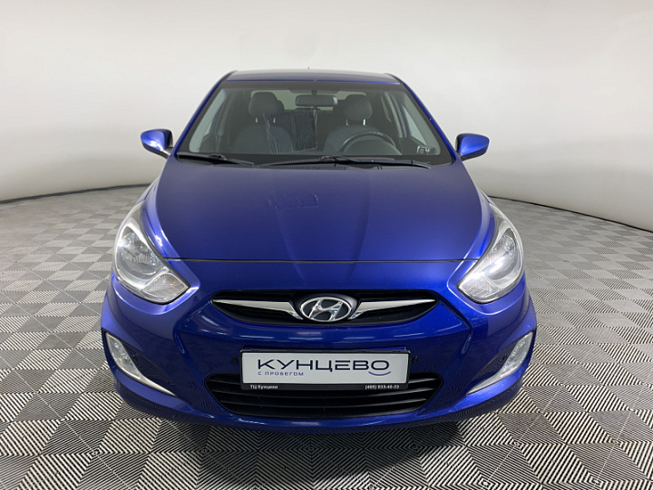 HYUNDAI Solaris 1.4, 2012 года, Автоматическая, ТЕМНО-СИНИЙ