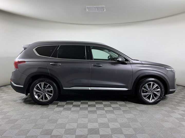 HYUNDAI Santa Fe 2.2, 2021 года, Робот, СЕРЫЙ