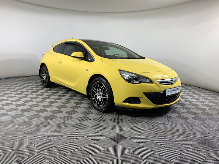 OPEL Astra 1.4, 2014 года, Автоматическая, ЖЕЛТЫЙ