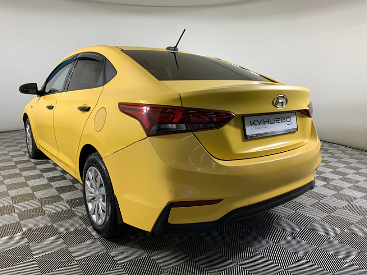 HYUNDAI Solaris 1.6, 2019 года, Автоматическая, ЖЕЛТЫЙ