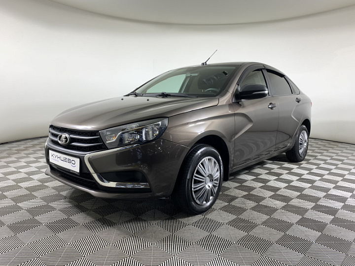 LADA (ВАЗ) Vesta 1.6, 2021 года, Вариатор, Коричневый