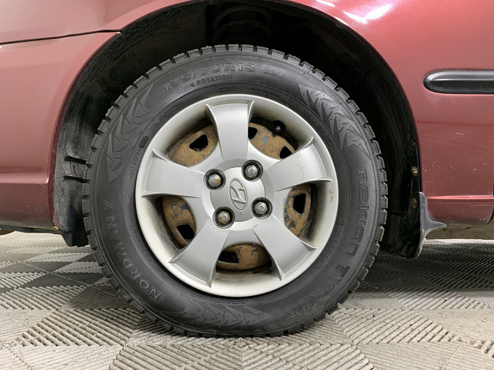 HYUNDAI Accent 1.5, 2008 года, Автоматическая, КРАСНЫЙ