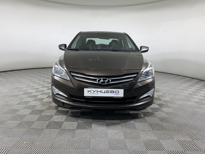 HYUNDAI Solaris 1.4, 2014 года, Автоматическая, КОРИЧНЕВЫЙ