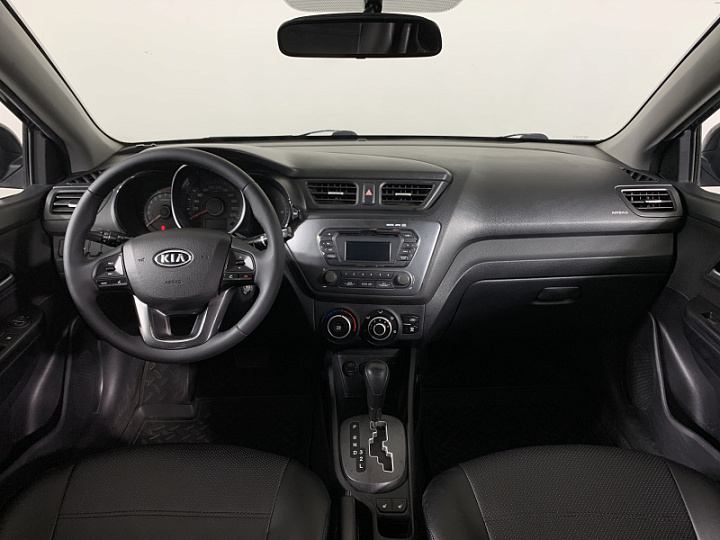 KIA Rio 1.6, 2011 года, Автоматическая, ЧЕРНЫЙ