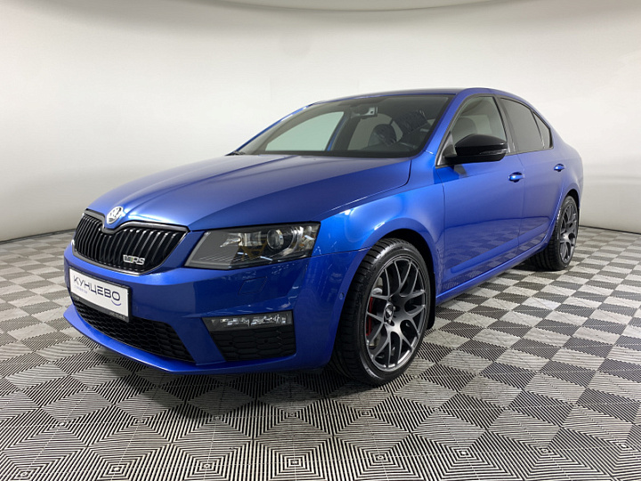 SKODA Octavia RS 2, 2014 года, Робот, СИНИЙ
