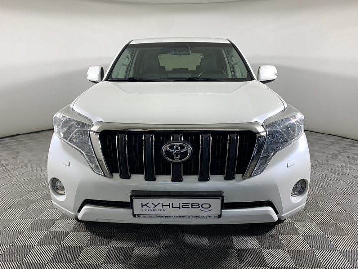 TOYOTA Land Cruiser Prado 2.8, 2017 года, Автоматическая, БЕЛЫЙ