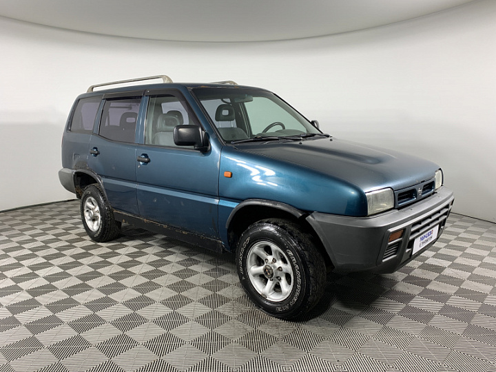 NISSAN Terrano 2.4, 1995 года, Механика, ЗЕЛЕНЫЙ