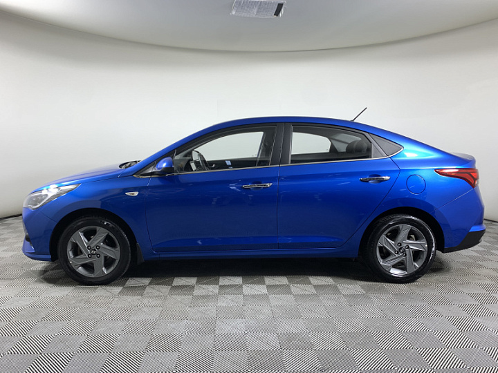Hyundai Solaris 1.6, 2020 года, Автоматическая, Синий