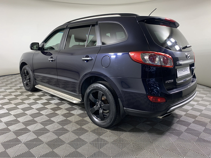 Hyundai Santa Fe 2.2, 2012 года, Автоматическая, Синий