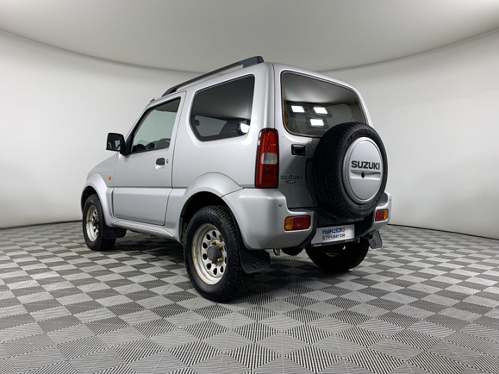 SUZUKI Jimny 1.3, 2006 года, Автоматическая, Серебристый