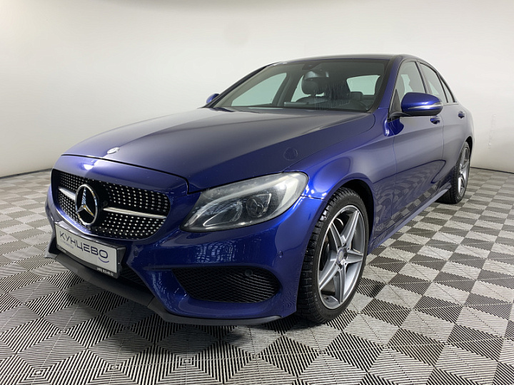 MERCEDES-BENZ C-Класс 180 1.6, 2016 года, Автоматическая, СИНИЙ