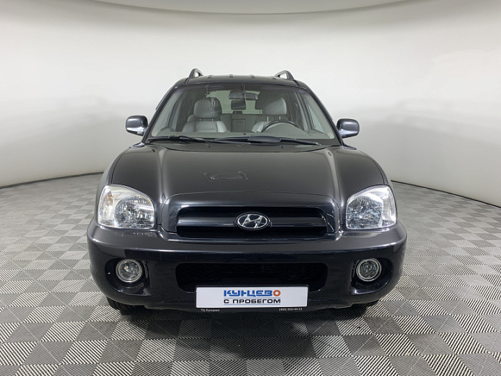 HYUNDAI Santa Fe 2.7, 2008 года, Автоматическая, ЧЕРНЫЙ