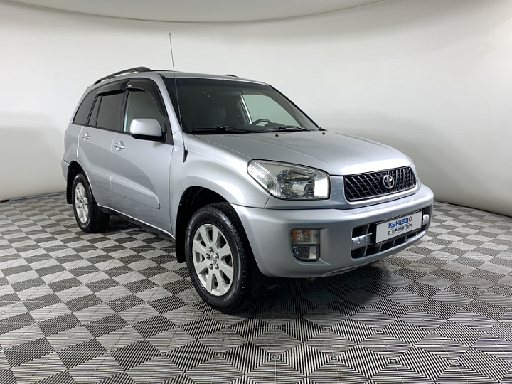 TOYOTA RAV4 2, 2002 года, Автоматическая, Серебристый