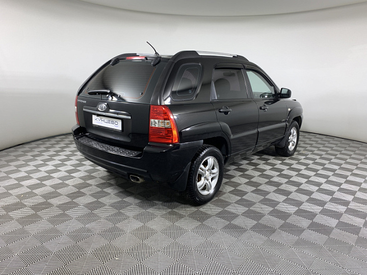 KIA Sportage 2, 2007 года, Механика, ЧЕРНЫЙ