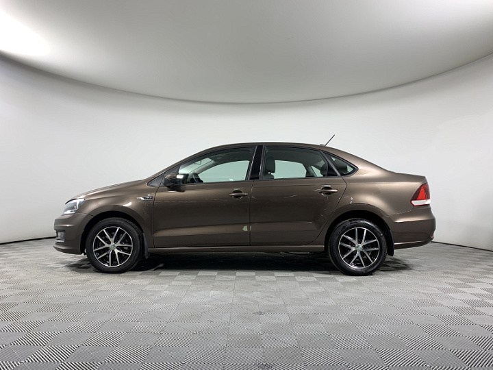 VOLKSWAGEN Polo 1.6, 2018 года, Автоматическая, КОРИЧНЕВЫЙ