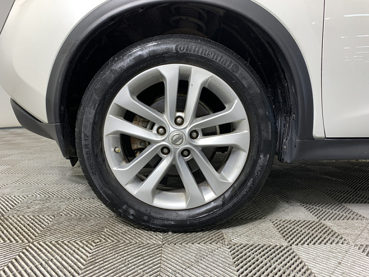 NISSAN Juke 1.6, 2014 года, Вариатор, БЕЛЫЙ