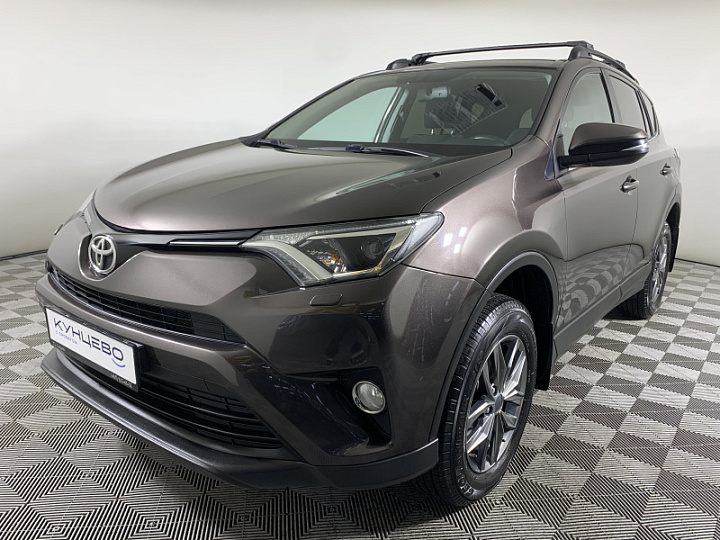 Toyota RAV4 2, 2018 года, Вариатор, Серо-коричневый