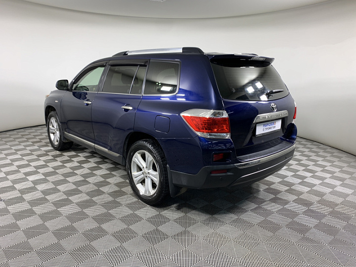 TOYOTA Highlander 3.5, 2013 года, Автоматическая, ТЕМНО-СИНИЙ