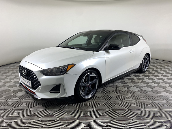 Hyundai Veloster 1.6, 2019 года, Робот, Белый