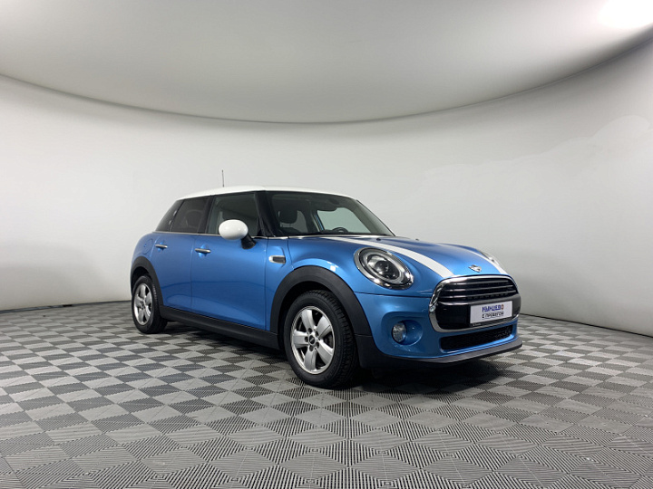 MINI Cooper 1.5, 2019 года, Автоматическая, Светло-голубой