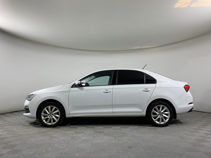 SKODA Rapid 1.6, 2021 года, Автоматическая, БЕЛЫЙ