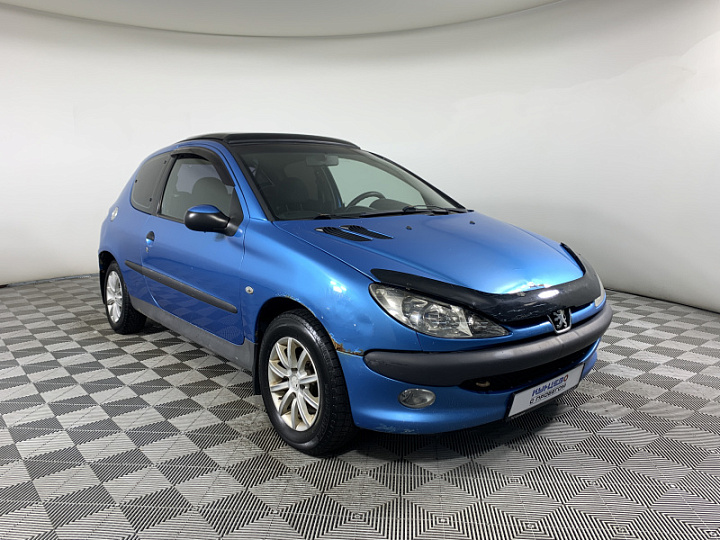 PEUGEOT 206 1.4, 1998 года, Механика, ГОЛУБОЙ