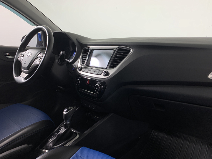 HYUNDAI Solaris 1.6, 2017 года, Автоматическая, СИНИЙ