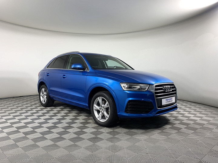 AUDI Q3 1.4, 2016 года, Робот, ГОЛУБОЙ