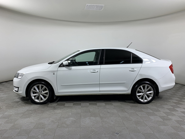 SKODA Rapid 1.4, 2015 года, Робот, БЕЛЫЙ