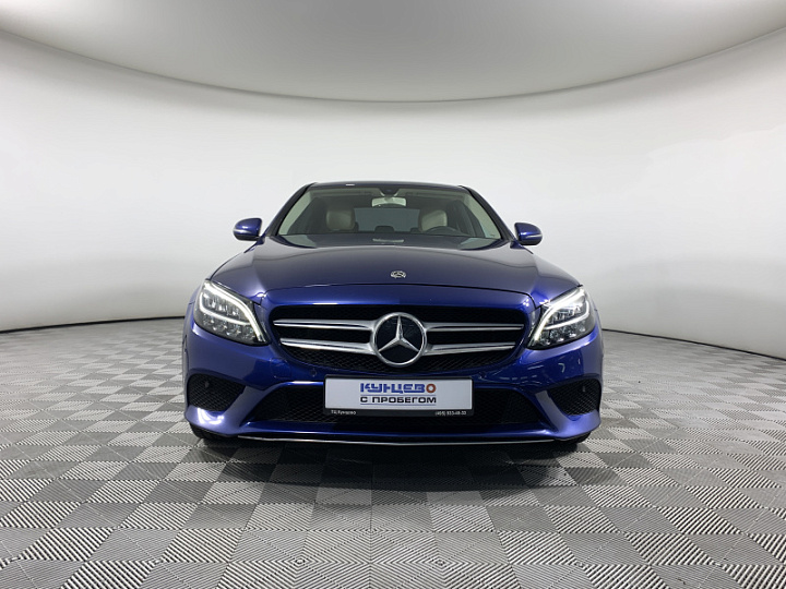 MERCEDES-BENZ C-Класс 180 1.5, 2019 года, Автоматическая, СИНИЙ