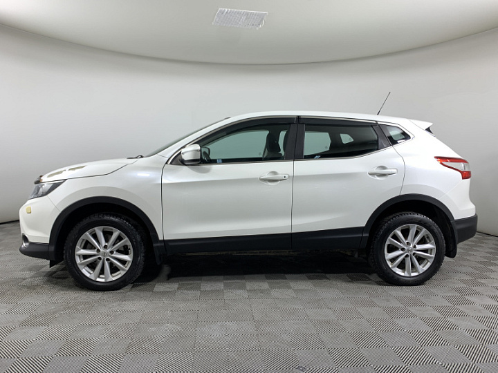 NISSAN Qashqai 2, 2014 года, Вариатор, БЕЛЫЙ