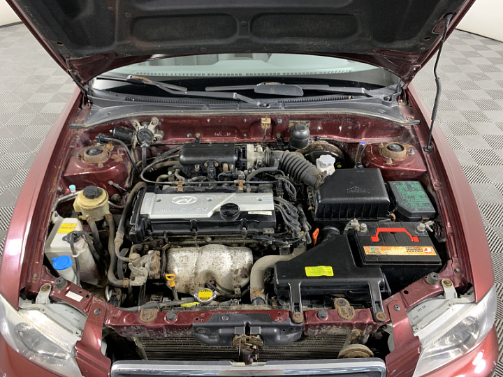 HYUNDAI Accent 1.5, 2008 года, Автоматическая, КРАСНЫЙ
