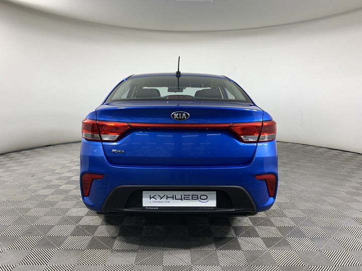 KIA Rio 1.4, 2017 года, Автоматическая, СИНИЙ