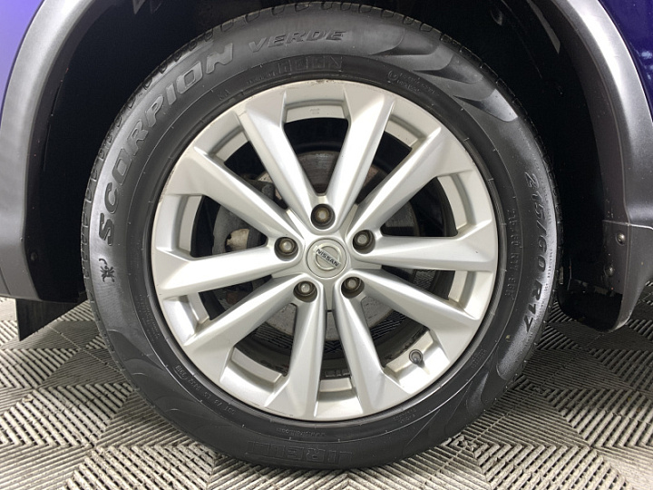 Nissan Qashqai 2, 2018 года, Вариатор, ТЕМНО-СИНИЙ