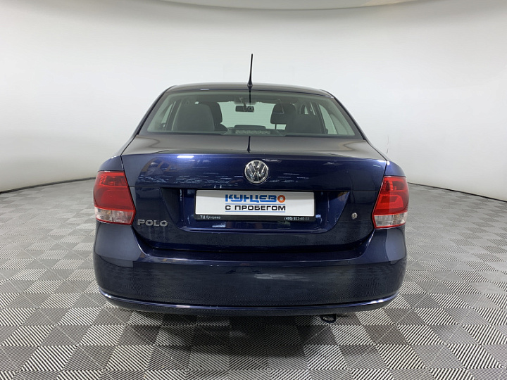 VOLKSWAGEN Polo 1.6, 2013 года, Автоматическая, ТЕМНО-СИНИЙ