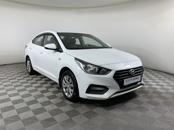 HYUNDAI Solaris 1.6, 2018 года, Автоматическая, БЕЛЫЙ