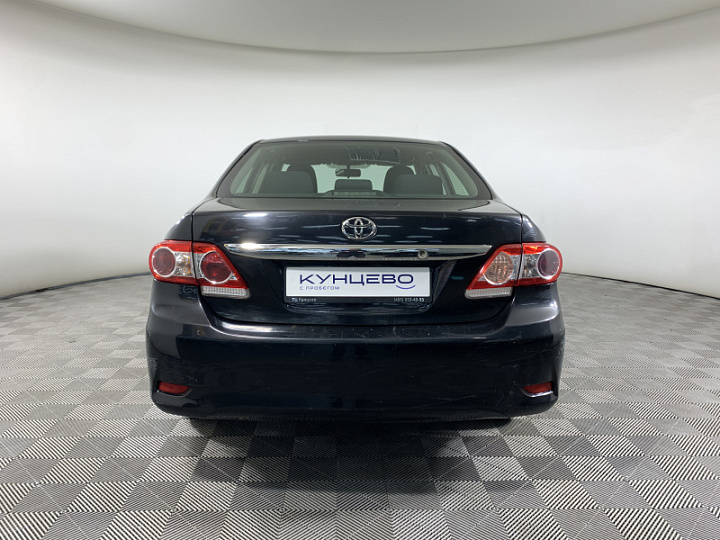 TOYOTA Corolla 1.6, 2011 года, Автоматическая, ЧЕРНЫЙ
