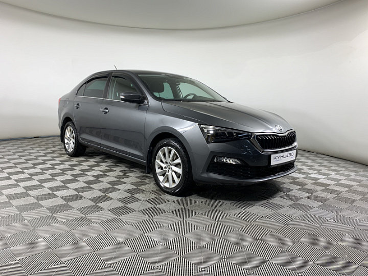 SKODA Rapid 1.4, 2021 года, Робот, СЕРЫЙ