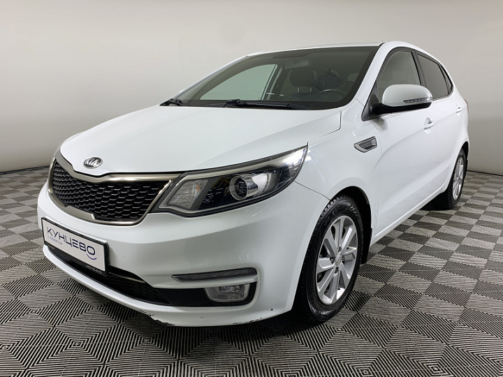 KIA Rio 1.6, 2016 года, Автоматическая, БЕЛЫЙ