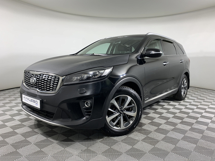 KIA Sorento 2.2, 2018 года, Автоматическая, ЧЕРНЫЙ