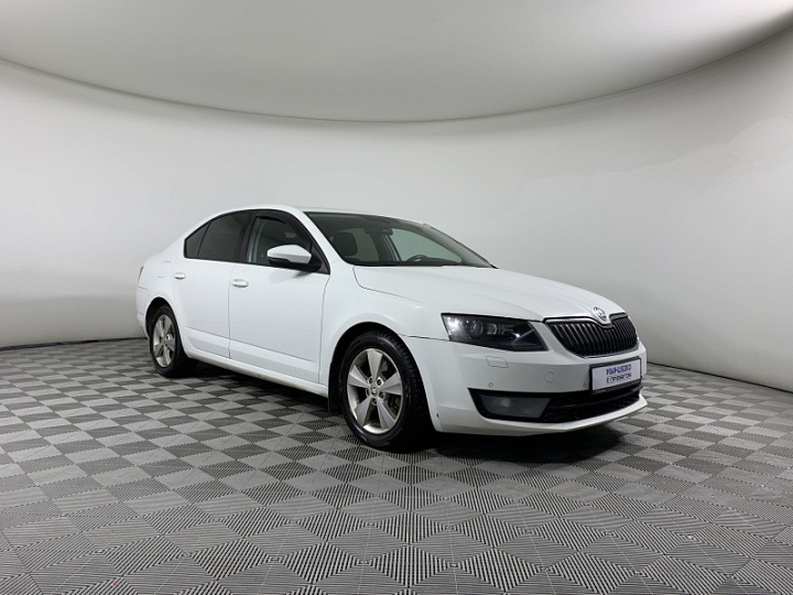 SKODA Octavia 1.8, 2015 года, Робот, БЕЛЫЙ
