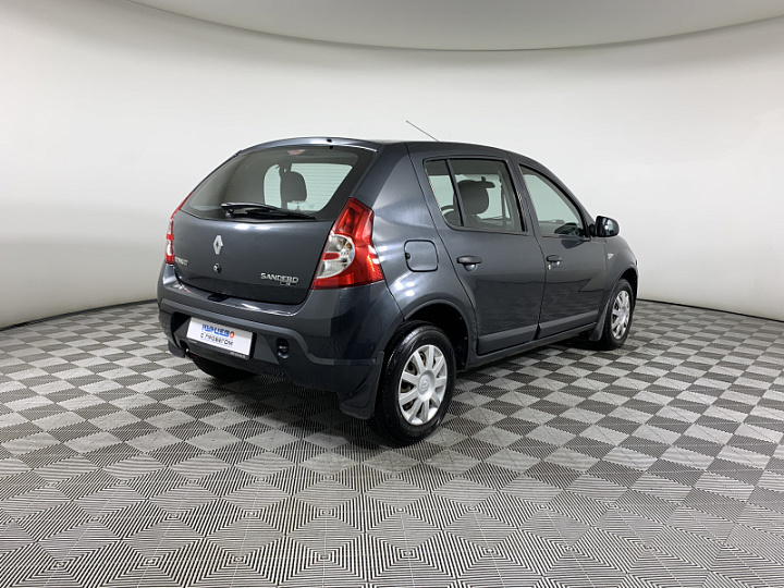 RENAULT Sandero 1.6, 2011 года, Механика, ЧЕРНЫЙ