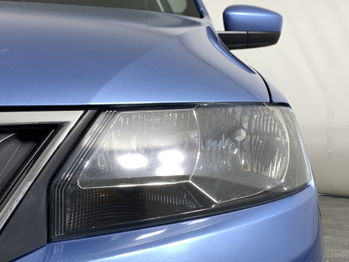 SKODA Rapid 1.6, 2014 года, Автоматическая, СИНИЙ