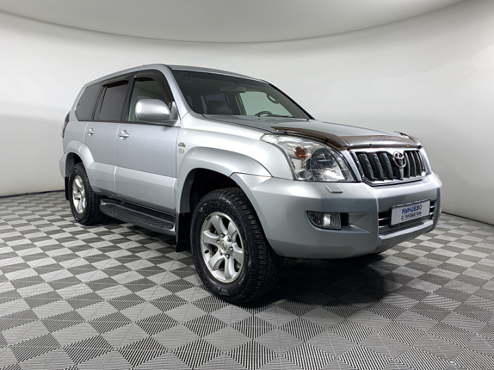 TOYOTA Land Cruiser Prado 3, 2003 года, Автоматическая, Серебристый
