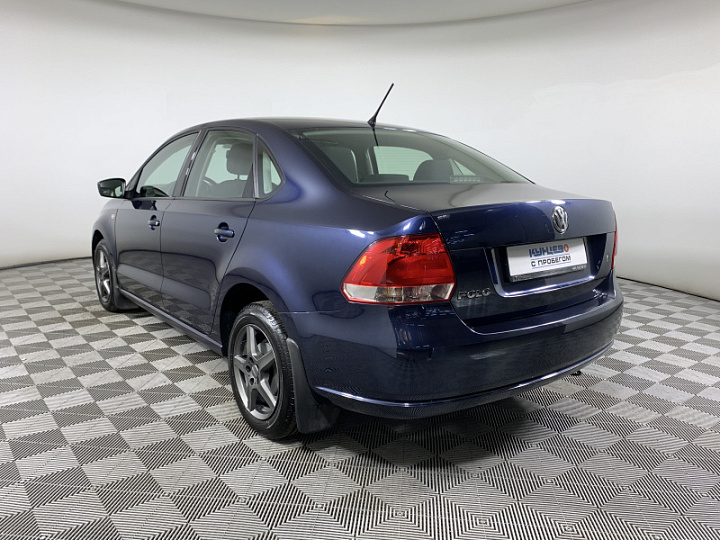 VOLKSWAGEN Polo 1.6, 2013 года, Автоматическая, ТЕМНО-СИНИЙ