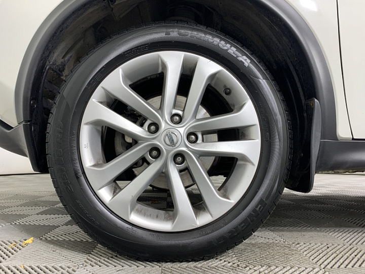 NISSAN Juke 1.6, 2014 года, Вариатор, БЕЛЫЙ
