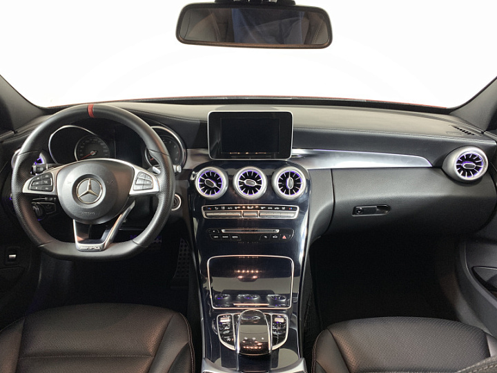MERCEDES-BENZ C-Класс 180 1.6, 2015 года, Автоматическая, КРАСНЫЙ