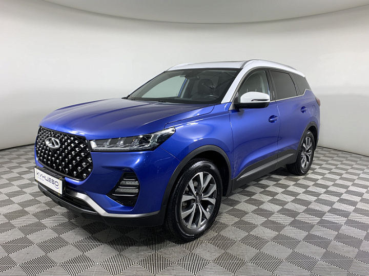 CHERY TIGGO 7 PRO 1.5, 2021 года, Вариатор, СИНИЙ